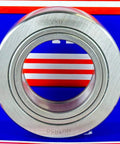 Front view of NUTR50 Flat Yoke Roller Bearing 50x90x30mm by VXB Bearing