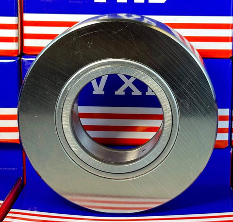 NUTR50110 Flat Yoke Roller Bearing 50x110x30mm front view, VXB brand, sealed, steel construction.