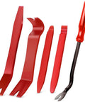 Five Piece Nylon Impact Resistant Auto Trim Removal Tool Kit For Car Panels And Audio Dashboard Dismantling No Scratch Durable