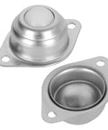 16 Pack 5/8 Inch Nylon Ball Transfer Bearing Units With 360 Degree Rotation displayed on white background
