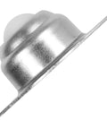 Side view of a 16 Pack 5/8 Inch Nylon Ball Transfer Bearing Unit with stainless steel casing and 360-degree rotation.