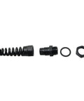 Heavy Duty Waterproof Nylon Cable Gland 16mm Thread Five Eighth Inch IP68 Connector with Strain Relief and Adjustable Locknut 2 Pack