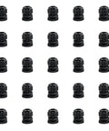 25 Pack Nylon Plastic Cable Glands Waterproof Adjustable PG7 7/64 To 1/4 Inch 3mm To 6.5mm Sealed Wire Joint Protectors With Gaskets