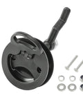 Heavy duty nylon reinforced cam latch with back plate, screws, 4 pack marine hatch hardware for ships, yachts, RVs, secure operation