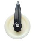Front view of 2-1/2-Inch Diameter Nylon Pulley - Durable, Smooth Outdoor Clothesline Pulley for 1/4-Inch Rope, 4 Pack