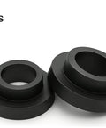 Nylon Flanged Sleeve Bearings 10mm Bore 14mm OD 7mm Length Black 25 Pieces Plastic Shaft Bushings For Motors And Gearheads DIYers And Makers Wear Resistant Corrosion Resistant Flange Diameter 20mm Sealed And Insulated