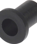 Nylon Flanged Bushing 0.556 Inch Outer Diameter Three Eighths Bore Black 12 Pack Durable Non Metallic Bearing For Lightweight Hardware Projects