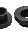 Nylon Flanged Sleeve Bearings 10mm Bore 14mm OD 7mm Length Black 25 Pieces Plastic Shaft Bushings For Motors And Gearheads DIYers And Makers Wear Resistant Corrosion Resistant Flange Diameter 20mm Sealed And Insulated