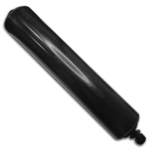 ✝️ Single Slide Gate Guide Roller with C Post Welded Bracket, Hard Nylon Sliding Rolling Gates Guider, Heavy Duty Sealed Ball Bearing Side Roller