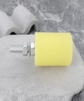 Side view of 4 Pcs Nylon Slide Gate Guide Rollers With 6201 Bearing for electric and sliding doors, showing 48mm wheel diameter.