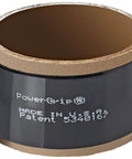SB Hose Clamp Fits Outer Diameter Thirteen Sixteenths To Fifteen Sixteenths Inches Nominal Hose Inside Diameter One Half Inch Made From Durable Nylon Fiber With PowerGrip Technology For Enhanced Wear Resistance And Tooth Strength Gates; black nylon fiber clamp with text 'PowerGrip' and 'Made in USA' visible.