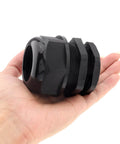 Hand holding Waterproof One And A Half Inch NPT Cable Gland With Adjustable Nylon PA66C Body And EPDM Gasket, Rugged Strain Relief Connector