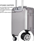 1 Pair Luggage Suitcase Replacement Nylon Casters Wheels For Trolley Travel Durable Lightweight Heat And Moisture Resistant
