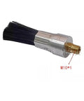 Lubricating Round Oil Brush For Chains And Guideways, M10 thread, nylon bristles, automatic oiling tool for machinery, 10 pack