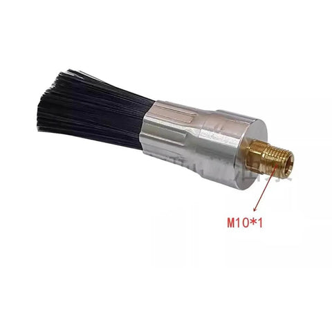 Lubricating Round Oil Brush For Chains And Guideways, M10 thread, nylon bristles, automatic oiling tool for machinery, 10 pack