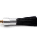 Lubricating Round Oil Brush with M10 thread, nylon bristles, for chains and guideways, automatic oiling, durable and temperature resistant.