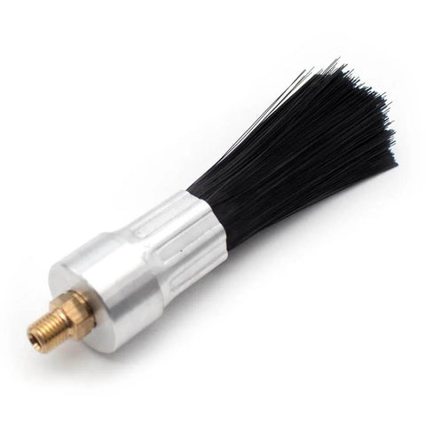Lubricating Round Oil Brush For Chains And Guideways, nylon bristles with M8/M10 threads, durable metal body, 10 pack