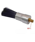 Lubricating Round Oil Brush For Chains And Guideways with M8 Thread, Nylon Bristles, Durable Body, Automatic Oiling Tool for Machinery