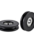 Nylon Round Rope Pulley for Fitness Equipment and Cable Machines Replacement Roller low friction waterproof PA pulley