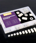 Nylon PA66 Spacer Standoff Kit 150 Pcs Non Conductive Round Spacers For M6 Screws 11mm Outer Diameter 6.2mm Inner Diameter Lengths 3-25mm case