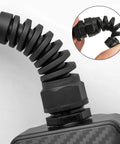 Nylon PG7 Cable Gland Waterproof With Strain Relief For 3mm To 6.5mm Wires, flexible structure and close-up view