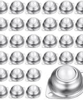 30 Pcs 1 Inch Roller Ball Transfer Bearing Nylon Round Ball Transfer Unit Universal Casters for Conveyor Roller Stand Transmission System