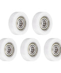 Five Pack 5x22x7 Mm 625ZZ Ball Bearing Guide Nylon Roller Bearings with Double Metal Shield for furniture hardware