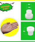 10 Pcs Flanged Sleeve Bearings M4 Bore 6mm OD 5mm Length POM Wrapped Oilless Bushings Nylon Bushings For Shaft