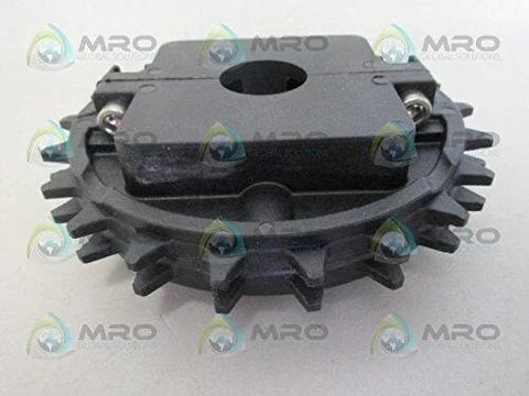 Nylon Molded Split Sprocket For Mat-Top Chain, 21-Tooth Two-Row, 30 Mm Bore, 614-238-2, 8500 Series Sprocket By Rexnord NS8500-21T