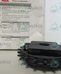 Front view of Nylon Molded Split Sprocket For Mat-Top Chain, 21-Tooth Two-Row, 30 Mm Bore, 614-238-2, 8500 Series Sprocket By Rexnord NS8500-21T