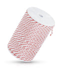 Recoil Starter Rope 3.0mm Diameter 100m Universal Engine Pull Cord For Trimmers Chainsaws And Mowers, white spool with red strands