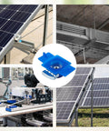 Smooth-sliding nylon strut channel cone nuts provide fast, tool-free one-handed installation for Unistrut systems and solar mounting.