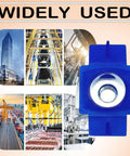 Durable zinc-plated nylon strut channel nuts with twist tab for quick, secure channel support in outdoor or harsh environments