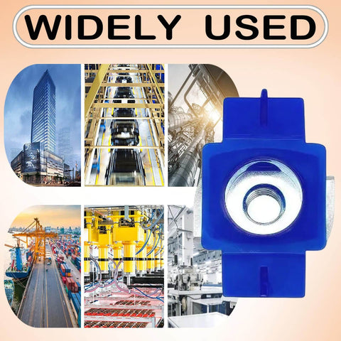 Durable zinc-plated nylon strut channel nuts with twist tab for quick, secure channel support in outdoor or harsh environments