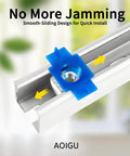 Smooth-sliding nylon strut channel cone nuts provide fast, tool-free one-handed installation for Unistrut systems and solar mounting.