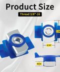 Smooth-sliding nylon strut channel cone nuts provide fast, tool-free one-handed installation for Unistrut systems and solar mounting