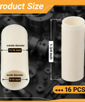 Nylon Trailer Leaf Spring Bushings 16 Pack 9 16 Inch ID To 1 3 4 Inch Length Replacement For Towing Trailers Easy Install