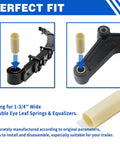 8 Pack Nylon Trailer Leaf Spring Bushings 9 16 Inch ID By 1 3 4 Inch Length Replacement 722106 Universal Bushing Kit