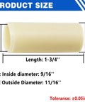 8 Pack Nylon Trailer Leaf Spring Bushings 9 16 Inch ID By 1 3 4 Inch Length Replacement 722106 shown with dimensions