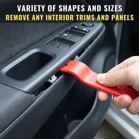 Using 8 Piece Auto Trim Removal Tool Set Nylon Pry Tools No Scratch Car Interior Kit for door panel removal