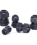 Must Have All Purpose Nylon Waterproof Cable Gland Kit 30 Pack Adjustable 3.5 To 13mm Glands PG7 PG9 PG11 PG13.5 PG16