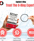 Replacement O Ring 521147 Gasket Pack For Pentair IntelliChlor IC15 IC20 IC40 IC60 And iChlor Salt Chlorine Generators Seals Cell Union Fittings On Each End 10 Pack in hand