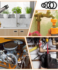 DIY Friendly O Ring Kit With 500 Pcs In 20 Sizes For Plumbing Automotive And Pressure Washer Sealing Gaskets And Repair