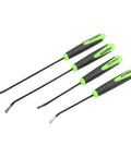 O Ring And Seal Removal Pick Set With Short And Long Spoon Picks, Pro Grade Contoured Automotive Tools, 5.5 and 8.5 Inch Sizes