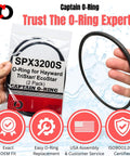 Replacement O Ring SPX3200S Strainer Cover Seal for Hayward TriStar EcoStar Pool Pumps, shown in a package and held in hand