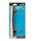 Replacement Oak Sliding Patio Door Inside Handle Set in Wood and Black Finish for One to One and One Quarter Inch Thick Doors Right or Left Handed Handle Only Upgrade Kit to Replace Damaged Missing or Worn Flush Mounts on Interior Sliding Doors.