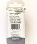 Package of Oarlock Bushings For Boats 5/8 To 1/2 Inch Nylon Black 7-56107 Replacement Part with specifications and barcode