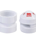 Oatey Sure Vent Air Admittance Valve 1.5 Inch To 2 Inch White PVC Schedule 40 Adapter 39016