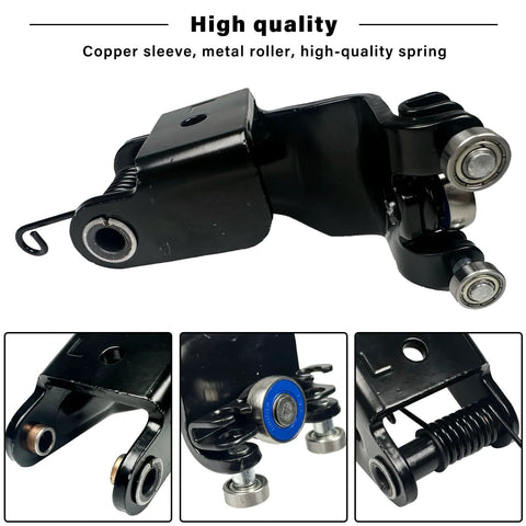 Sliding Door Roller With Metal Bearing For Left Driver Side Center Roller Assembly Compatible With 2005 To 2010 Odyssey Van Door Accessories Replacement Parts 924 128 Easy Install And Smooth Operation, metal components visible in close-up images