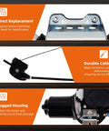 Right Passenger Side Sliding Door Motor And Cable Repair Kit For Odyssey 2005-2010 3.5L V6 with durable cable and rugged housing